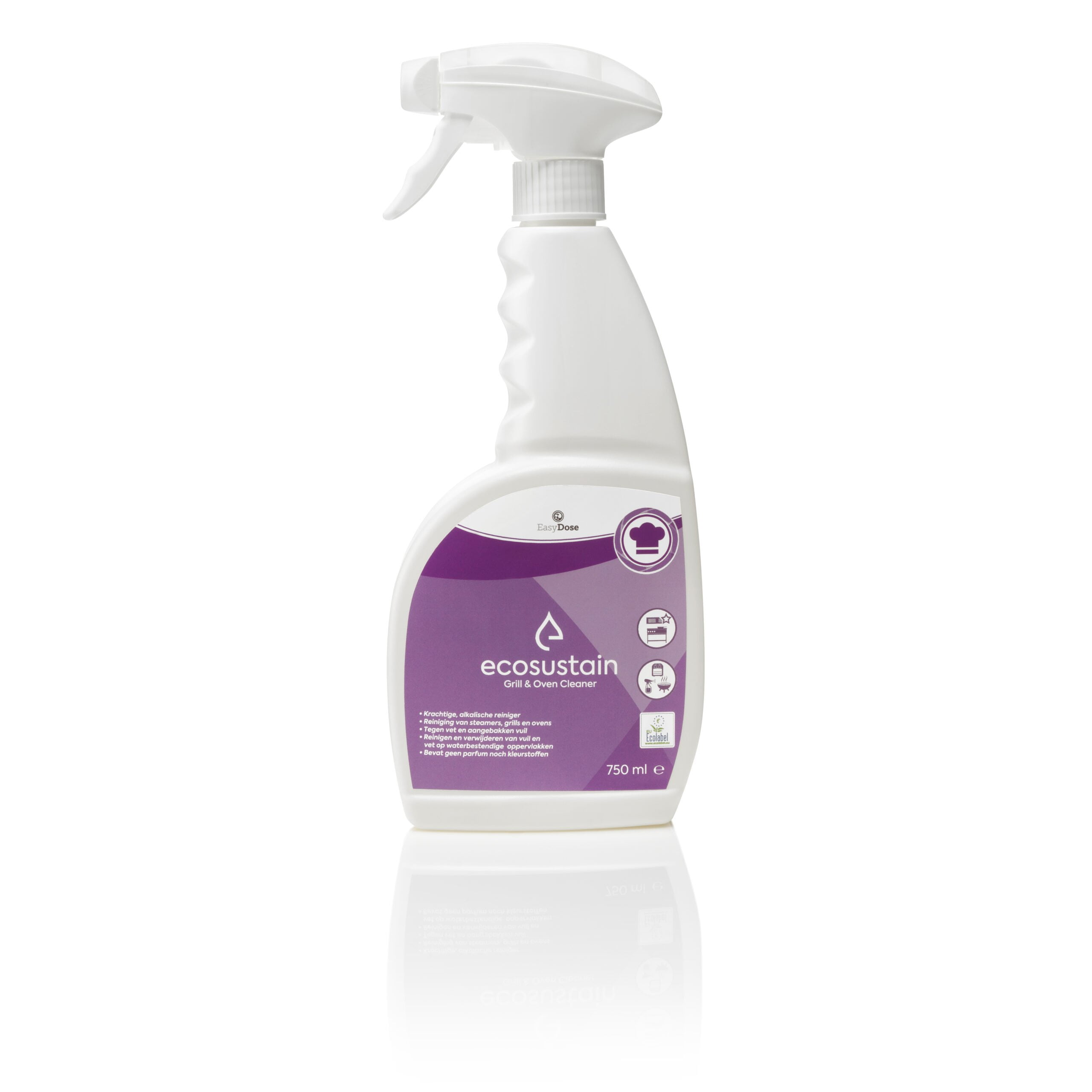 Ecosustain Grill & Oven Cleaner — 750ml Sprayflacon