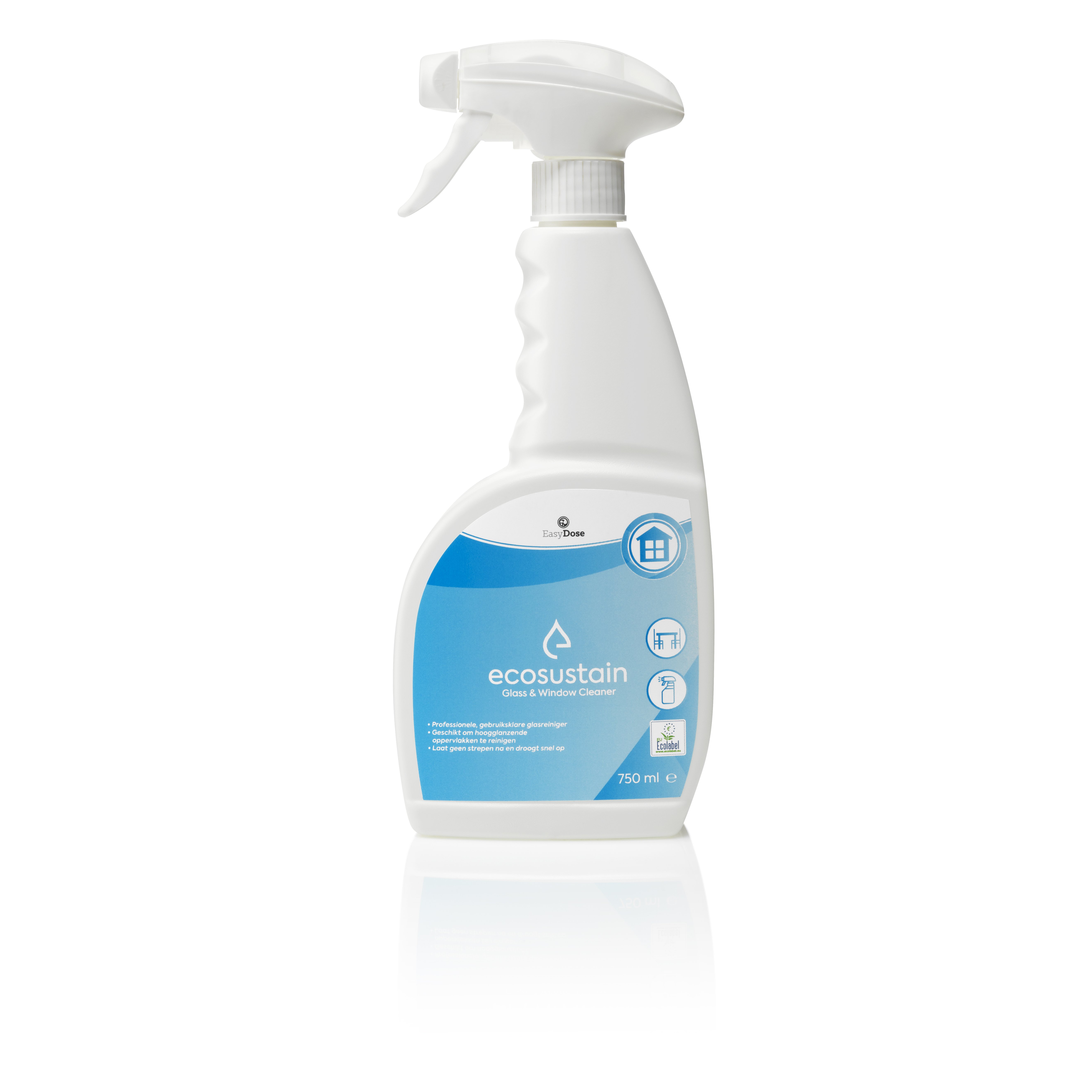 Ecosustain Glass Cleaner RTU — 750 ml