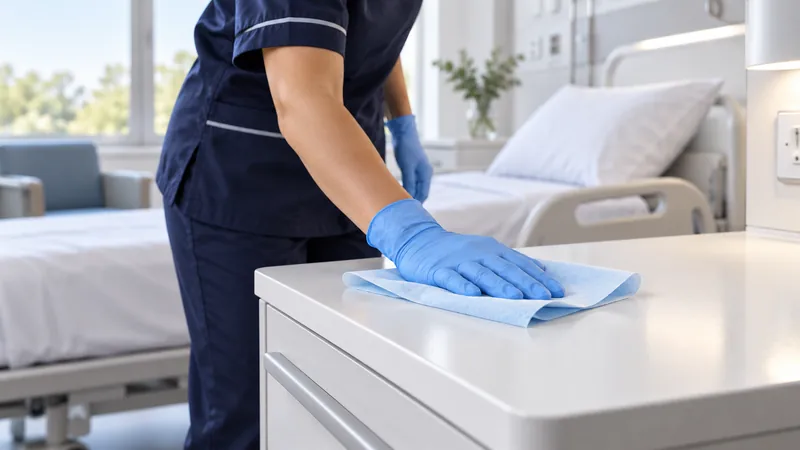 Healthcare and medical settings · generated atmosphere image with product reference