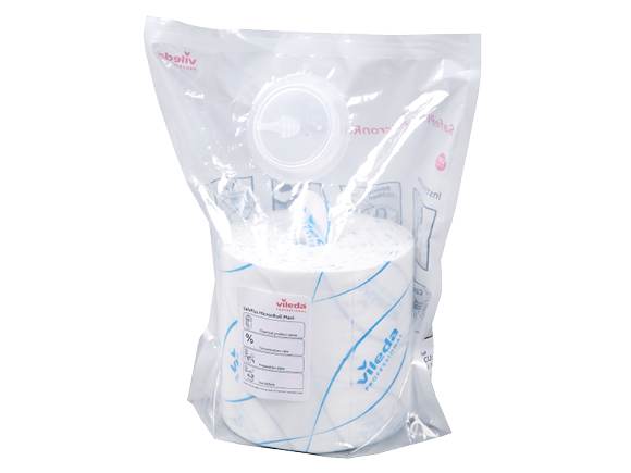 Vileda Professional SafePlus Maxi dispenser concept — fabrikantbeeld productfamilie