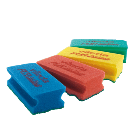 Vileda Professional PurActive — rood · 15 x 7 · Pak (10 stuks)