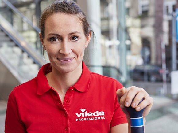 Vileda Professional r-ergo Telescoopsteel — fabrikantbeeld productfamilie